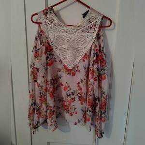 Beauty and the Beast floral Blouse